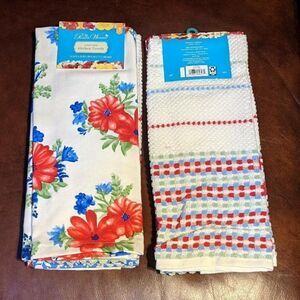 🌹Pioneer Woman Classic Charm 4Pc Kitchen Towels🌹